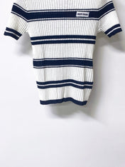 MIUMIU 26S SHORT-SLEEVED SWEATER STYLE 1057