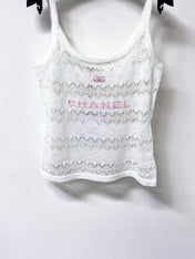 CHANEL 26S SPAGHETTI STRAP TOP STYLE 1204