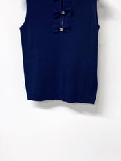CHANEL 26S KNIT SLEEVELESS TOP STYLE 1209