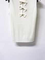 CHANEL 26S KNIT SLEEVELESS TOP STYLE 1207