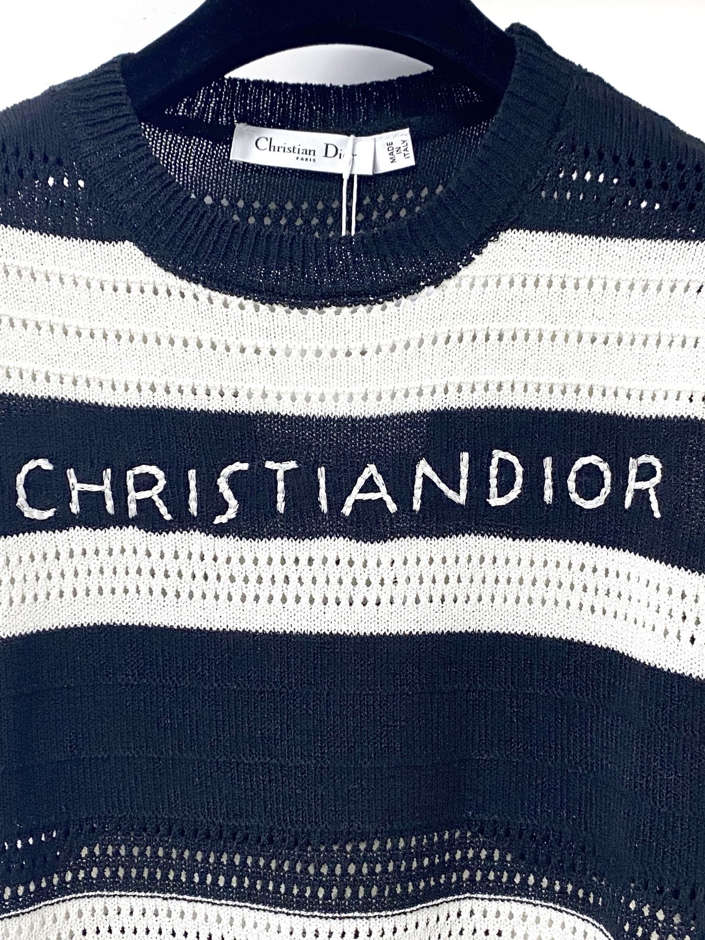 DIOR 26S SHORT-SLEEVED SWEATER 1288