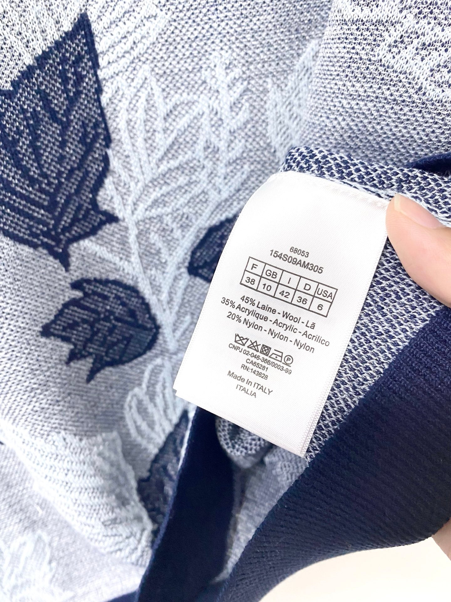 DIOR 26S SHORT-SLEEVED SWEATER 1291