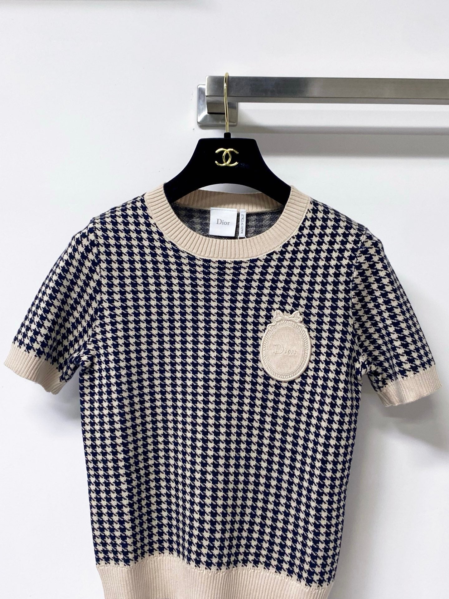 DIOR 26S SHORT-SLEEVED SWEATER 1263