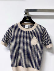 DIOR 26S SHORT-SLEEVED SWEATER 1263