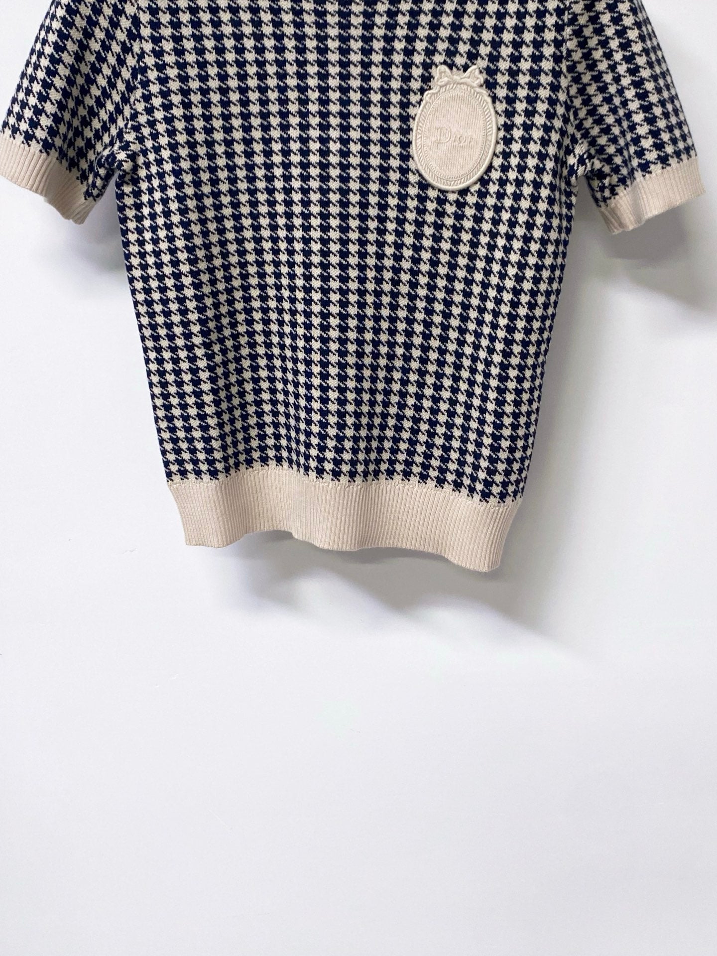 DIOR 26S SHORT-SLEEVED SWEATER 1263