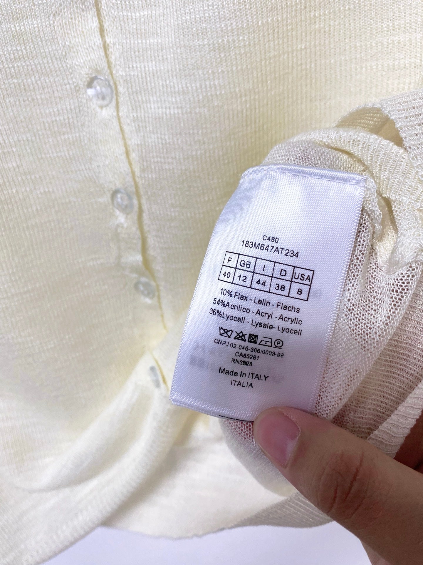DIOR 26S SHORT-SLEEVED SWEATER 1247