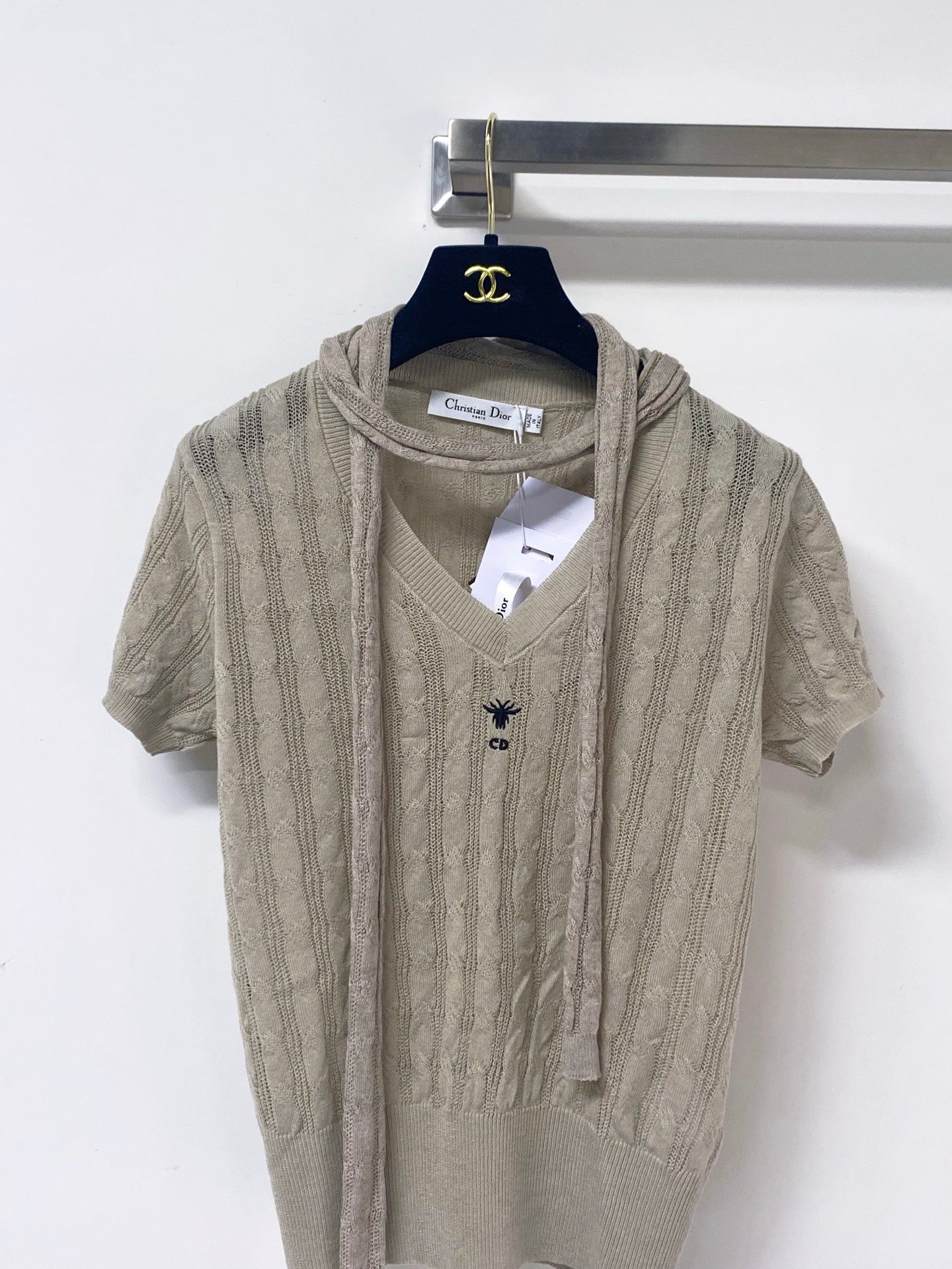 DIOR 26S SHORT-SLEEVED SWEATER 1251