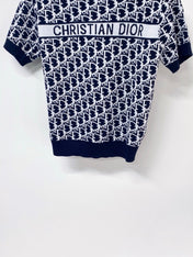 DIOR 26S SHORT-SLEEVED SWEATER 1254