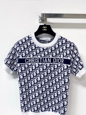 DIOR 26S SHORT-SLEEVED SWEATER 1253