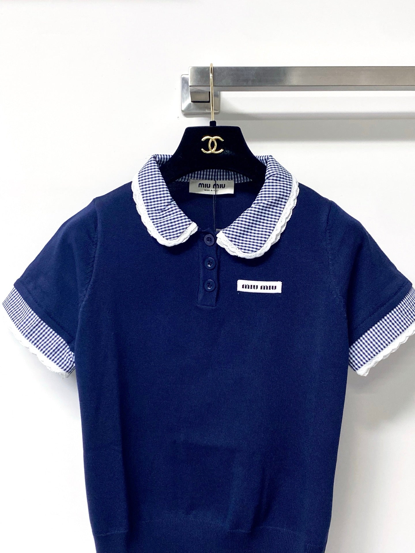 MIUMIU 26S KNIT POLO 1171
