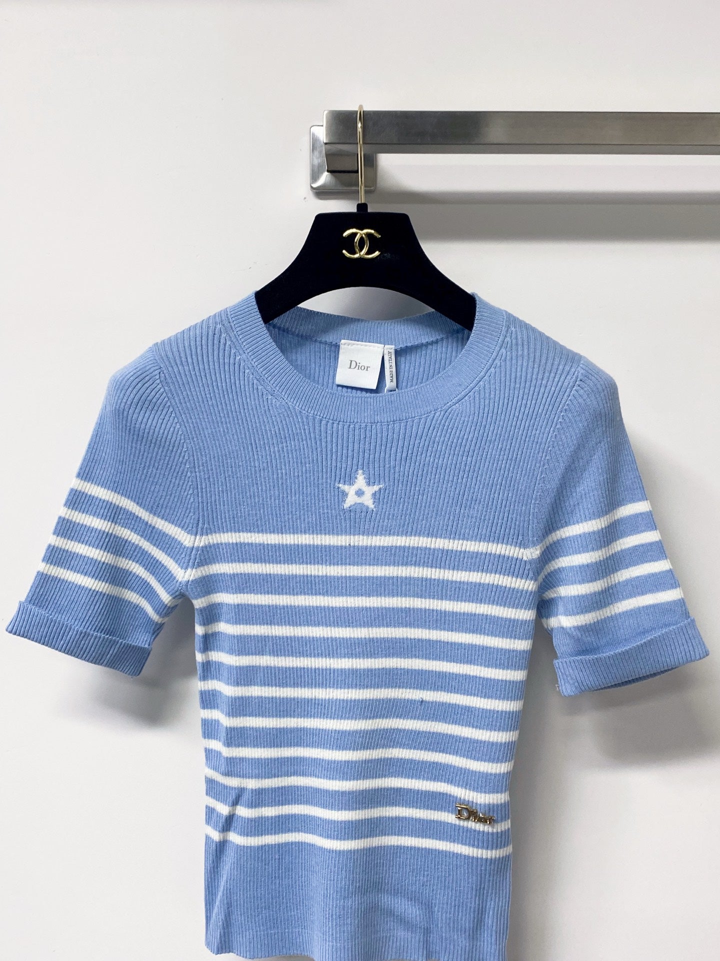DIOR 26S SHORT-SLEEVED SWEATER 1241