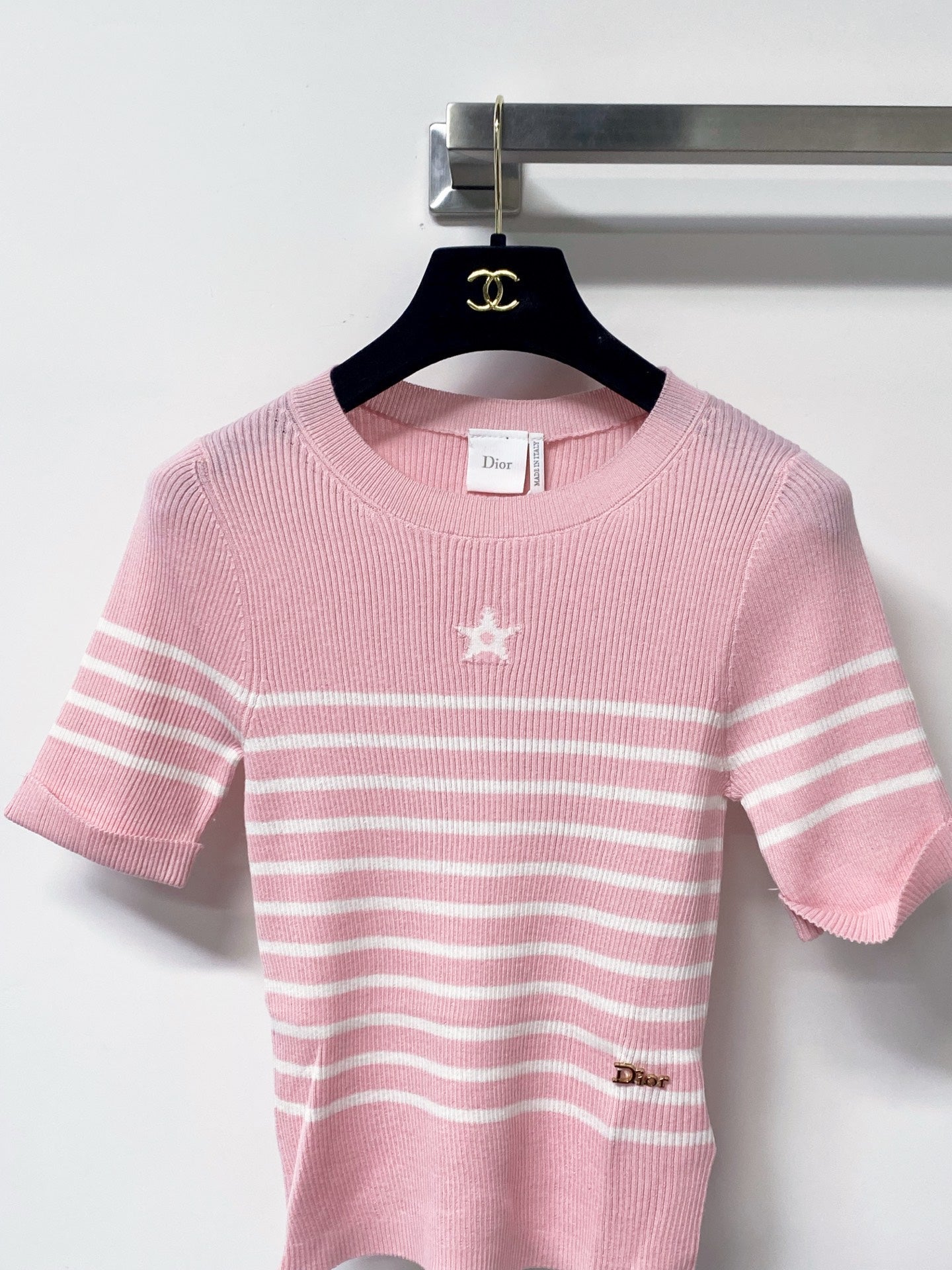 DIOR 26S SHORT-SLEEVED SWEATER 1240