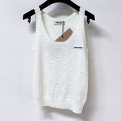 MIUMIU 26S SLEEVELESS KNIT TANK TOP 1151