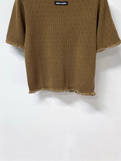 MIUMIU 26S SHORT SLEEVE T-SHIRT 1242