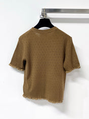 MIUMIU 26S SHORT SLEEVE T-SHIRT 1242
