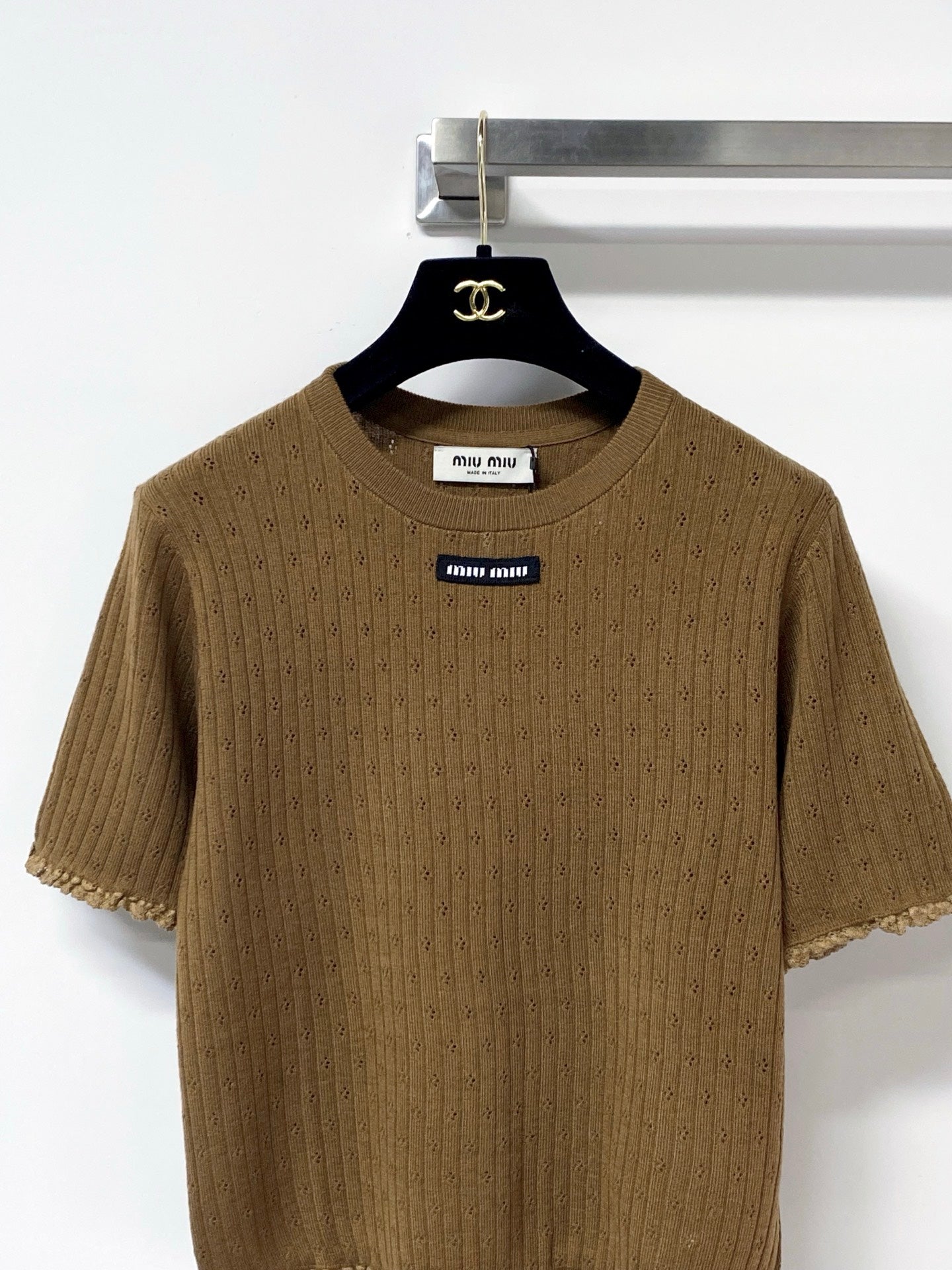 MIUMIU 26S SHORT SLEEVE T-SHIRT 1242