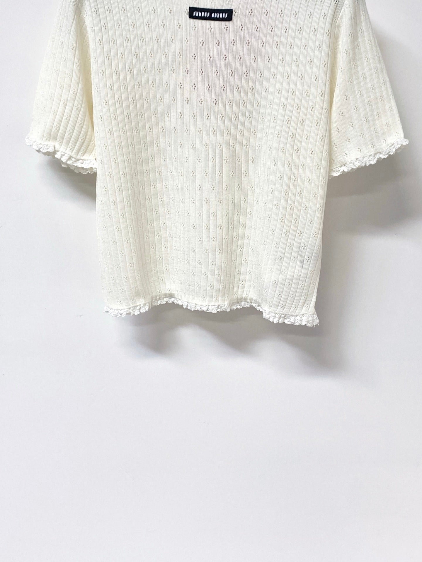 MIUMIU 26S SHORT SLEEVE T-SHIRT 1241