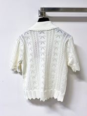 MIUMIU 26S KNIT CARDIGAN TOP 1249