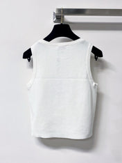 CHANEL 26S KNIT SLEEVELESS TOP STYLE 1254