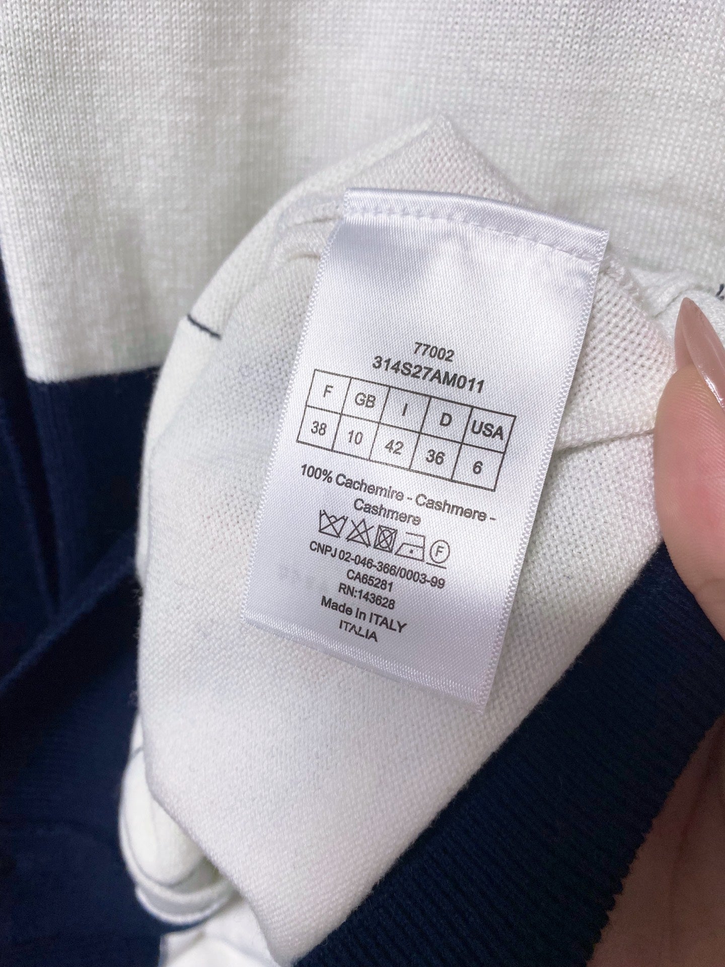 DIOR 26S KNIT CARDIGAN 1404