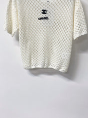 CHANEL 26S SHORT-SLEEVE KNIT TOP 1306
