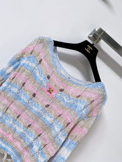 CELINE 26S STRIPED KNIT SWEATER 743