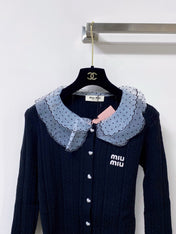 MIUMIU 26S KNIT CARDIGAN 1528