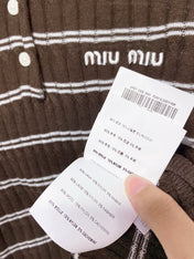 MIUMIU 26S POLO SWEATER 1525