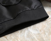 LV WINDBREAKER BLACK AND BROWN MONOGRAM 238972