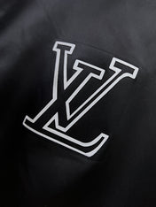 LV DOUBLE-SIDED JACKET BLACK AND BROWN 239023