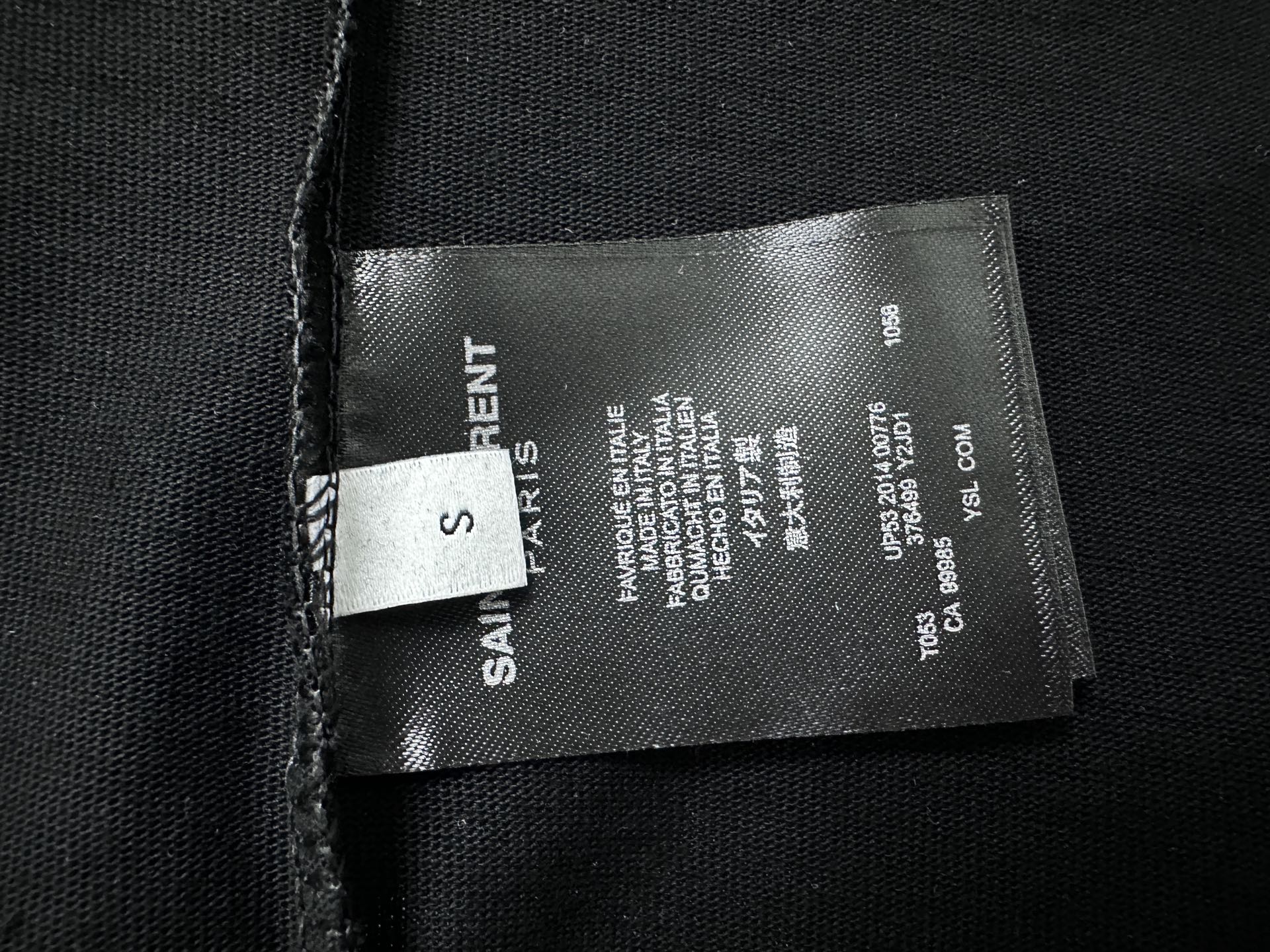 YSL 26S SHORT SLEEVED T-SHIRT 255
