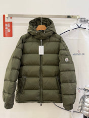 MONCLER 25S SHORT HOODED PUFFER JACKET 325