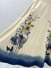 DIOR PRINTED DRESS IN COTTON 275225