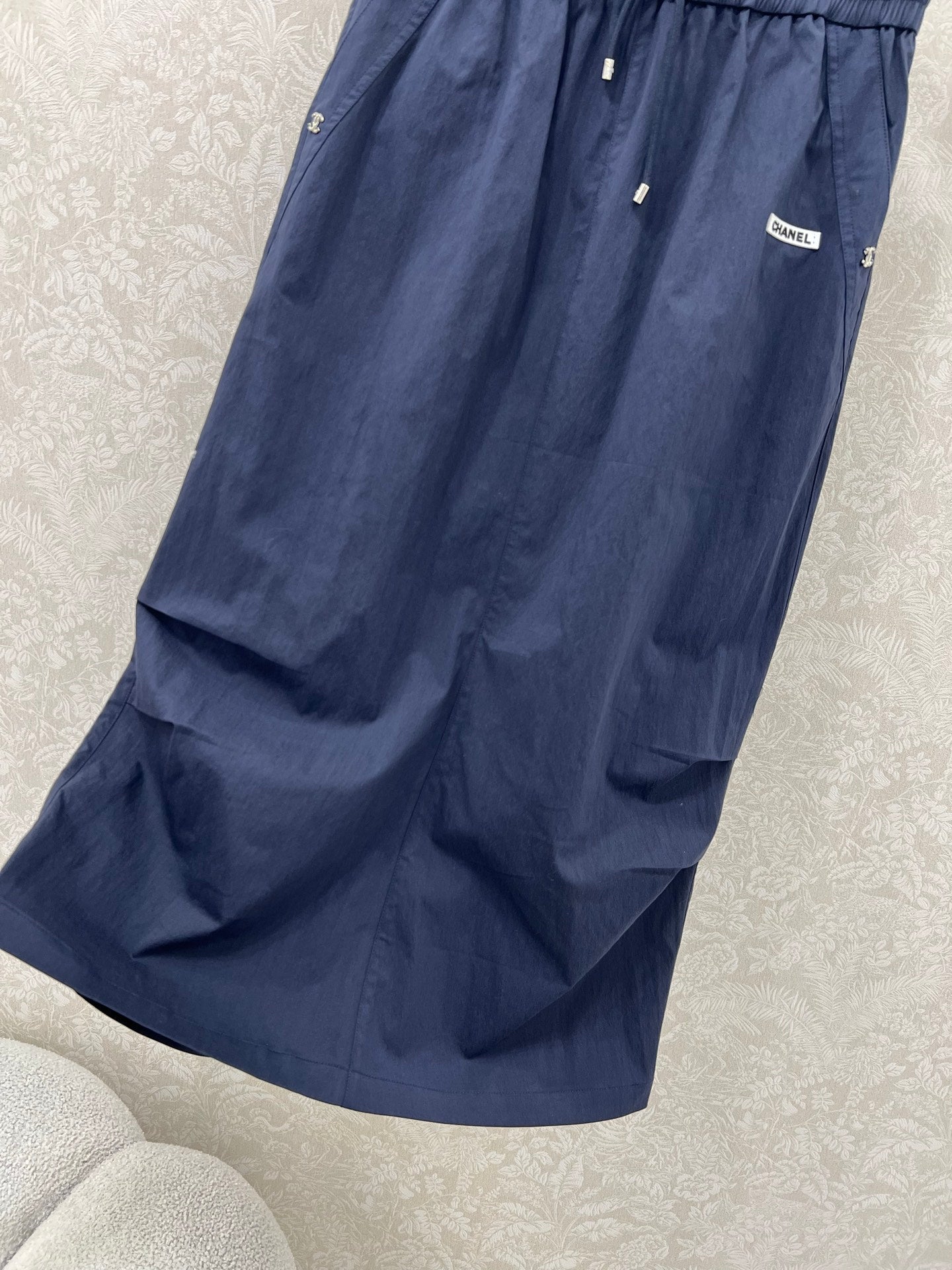 CHANEL DARK BLUE SKIRT 269203