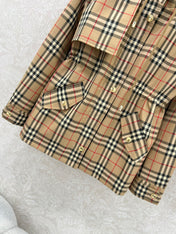 BURBERRY PLAID JACKET 275082