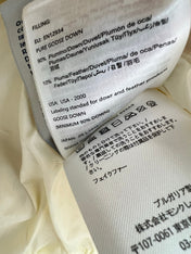 MONCLER 25S DOWN VEST IN WHITE 104