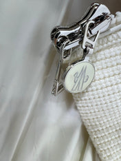 MONCLER 25S JACKET IN WHITE 095