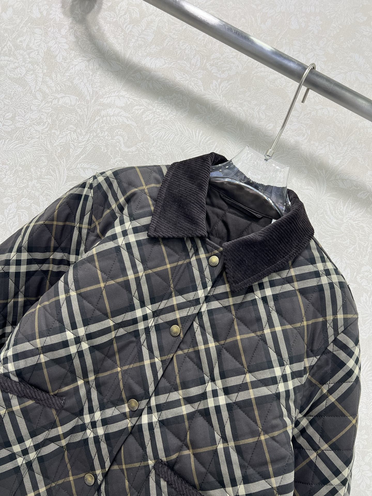 BURBERRY 25S COTTON PLAID JACKET 131