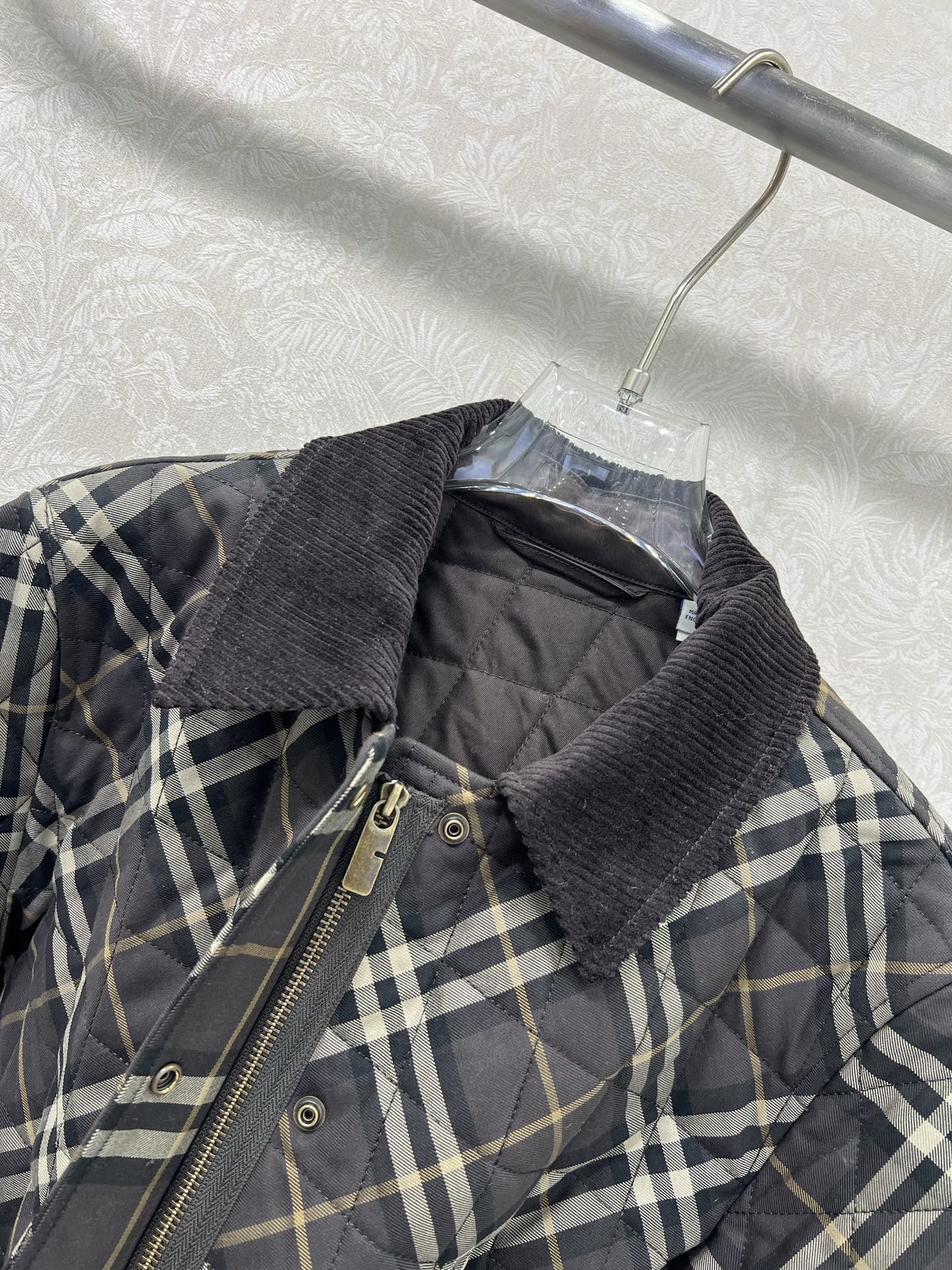 BURBERRY 25S COTTON PLAID JACKET 131