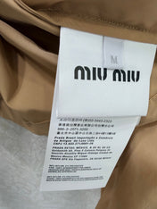 MIUMIU 26S HOODED JACKET 989