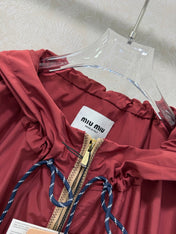 MIUMIU 26S HOODED JACKET 986