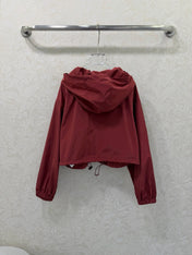 MIUMIU 26S HOODED JACKET 986