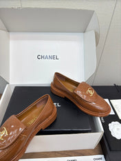 MOCCASIN 2.5 CM IN GINGERBREAD BROWN PREMIUM LAMBSKIN