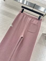 CHANEL 25S HIGH-WAISTED WIDE-LEG PANTS 305