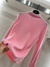 CHANEL 25S HIGH-NECK PULLOVER SWEATER 352