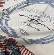 HERMES 26S SCARF 140 IN CASHMERE AND SILK 305963
