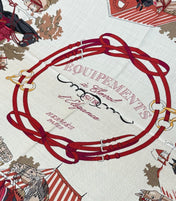 HERMES 26S SCARF 140 IN CASHMERE AND SILK 305966