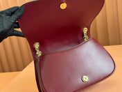 GUCCI 26S BLONDIE SHOULDER BAG 26 IN DARK RED CALFSKIN