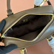 ARCADIE SMALL 22 BAG IN DARK BROWN CALFSKIN