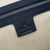 GG 25S EPILOGUE BAG 30 IN BEIGE AND BLACK CALFSKIN